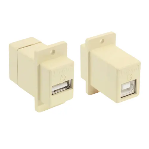 Produktfoto 1 von L-Com, Gerade USB-Steckverbinder Stecker 1, Panel