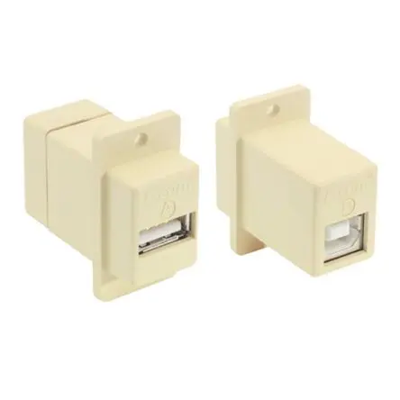 Produktfoto 1 von L-Com, Gerade USB-Steckverbinder Stecker 1, Panel