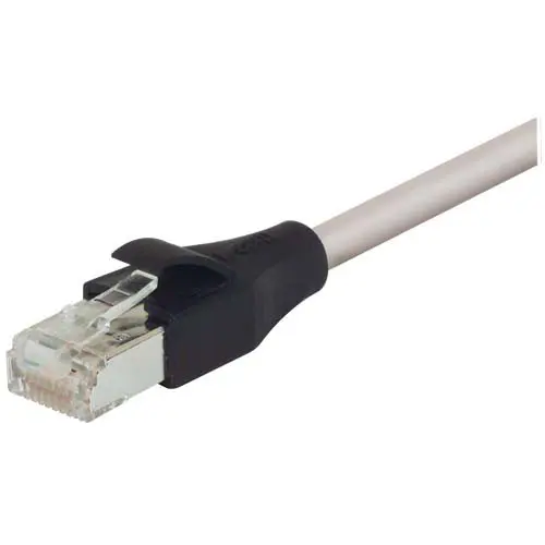 Produktfoto 1 von L-Com TRD Kat. 6 Cat.6 Netzwerkkabel, Grau, A Gerade Stecker, B RJ45 Stecker Abgeschirmt, Polyvinylchlorid