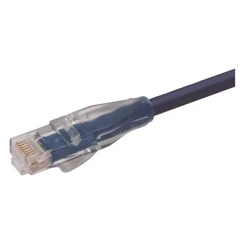 Produktfoto 1 von L-Com TRD Kat. 6 Cat.6 Netzwerkkabel, Blau, A Gerade Stecker, B RJ45 Stecker Ungeschirmt, Polyvinylchlorid