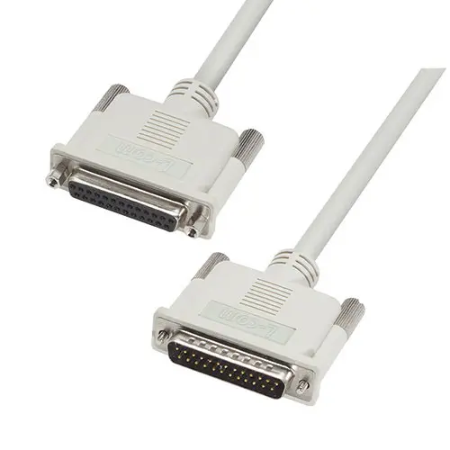 Produktfoto 1 von L-Com CS2N25MF Kabel assembliert / DB Stecker Buchse Polyvinylchlorid, Hellgrau, CE2011/65/EU, RoHS