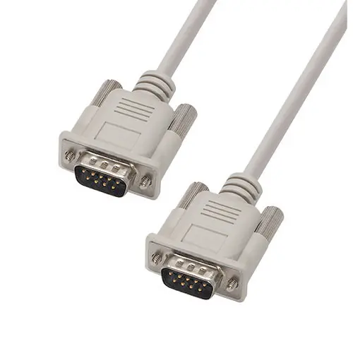 Produktfoto 1 von L-Com CS2N Kabel assembliert / D-SUB Stecker / D-SUB Stecker, 2.5 ft Polyvinylchlorid, Hellgrau, UL, RoHS