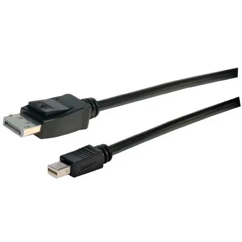 Produktfoto 1 von L-Com, Stecker DisplayPort-Kabel A Stecker B DisplayPort - Stecker, 1 m Polyvinylchlorid