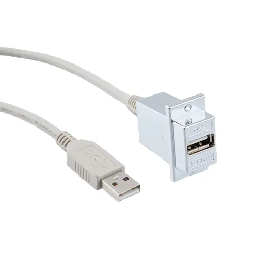Produktfoto 1 von L-Com USB-Kabel, USBA / USBA, 24Zoll