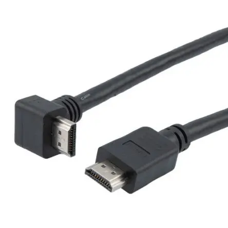Produktfoto 1 von L-Com HD21 HDMI 2.1 HDMI-Kabel A HDMI Stecker B HDMI Stecker, 500 mm, Schwarz