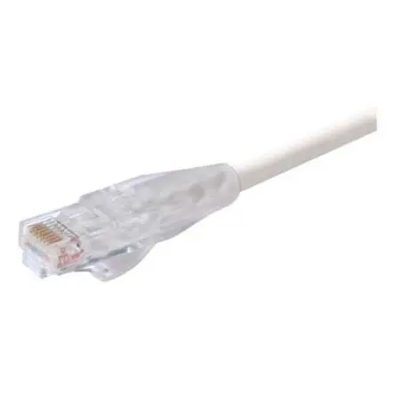 Produktfoto 1 von L-Com TRD Cat5e Cat.5e Netzwerkkabel, 14 ft, Weiß, A Gerade Stecker, B RJ45 Stecker, Polyvinylchlorid Ungeschirmt