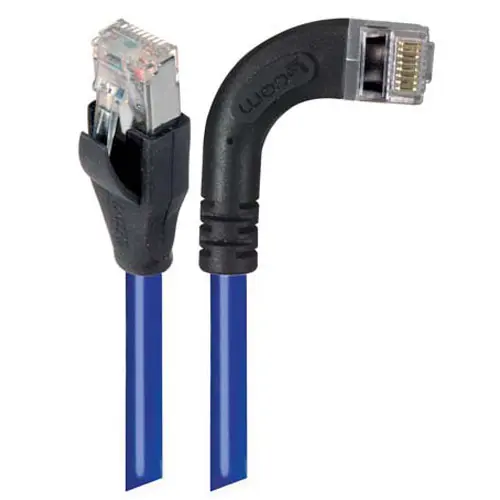 Produktfoto 1 von L-Com TRD Kat. 6 Cat.6 Netzwerkkabel, Blau, A Rechtwinklig Stecker, B RJ45 Stecker Abgeschirmt, Polyvinylchlorid