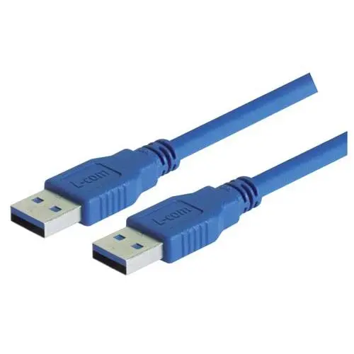 Produktfoto 1 von L-Com USB-Kabel, USB / USBA, 2m USB 3.0