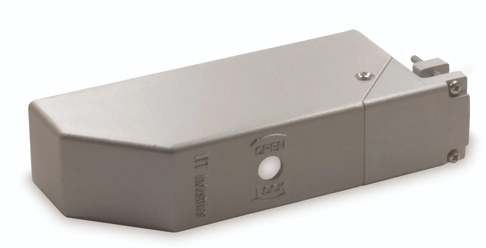 Produktfoto 1 von ITT Cannon 249 Rundsteckverbinder Rückgehäuse, Gerade, für DL1 / DLM1, L. 111.4 mm, Geh.Mat. Aluminium