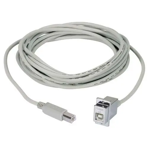 Produktfoto 1 von L-Com, Gerade USB2.0 USB-Steckverbinder Stecker USB-Typ B 1, Panel USB 2.0