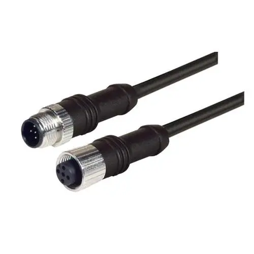 Produktfoto 1 von L-Com M12M12, 5-polig Kabel, Gerade Stecker 5 / Gerade Buchse