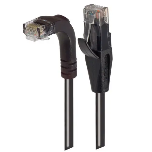 Produktfoto 1 von L-Com TRD Kat. 6 Cat.6 Netzwerkkabel, Schwarz, A Gerade Stecker, B RJ45 Stecker Ungeschirmt, Polyvinylchlorid