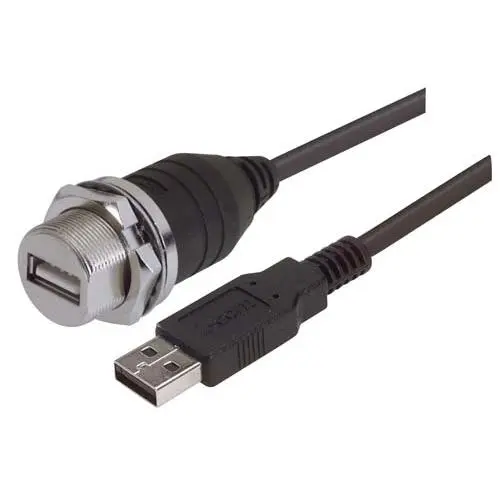 Produktfoto 1 von L-Com USB-Kabel, USB / USB, 5m USB 2.0