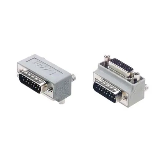 Produktfoto 1 von L-Com Sub-D Adapter 15-Wege D-Sub Stecker Stecker D-Sub 15-polig Buchse Buchse