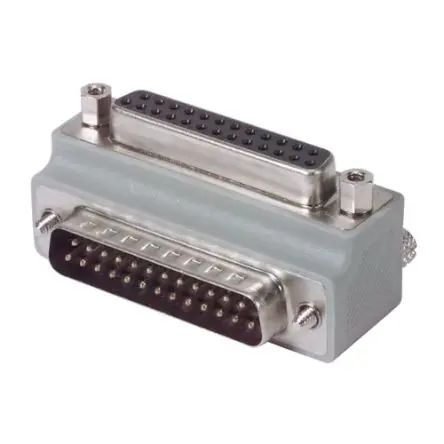 Produktfoto 1 von L-Com Sub-D Adapter 25-Wege D-Sub Stecker Stecker D-Sub 25-polig Buchse Buchse