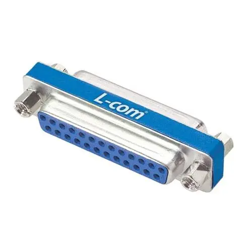 Produktfoto 1 von L-Com Sub-D Adapter 9-Wege D-Sub Buchse Buchse