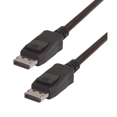 Produktfoto 1 von L-Com, Stecker DisplayPort-Kabel A DisplayPort B DisplayPort - Stecker, 2 m Raucharm halogenfrei
