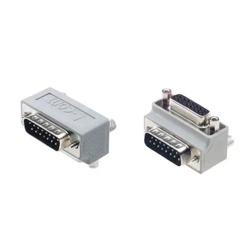 Produktfoto 1 von L-Com Sub-D Adapter 15-Wege D-Sub Stecker Stecker D-Sub 15-polig Buchse Buchse