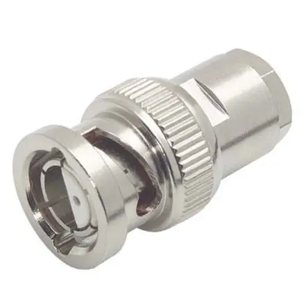 Produktfoto 1 von L-Com BAC Stecker Koaxialsteckverbinder BNC-Steckverbinder, für Koaxial-Kabel, 78 Ω, Gerade