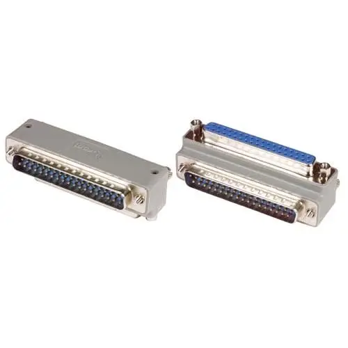 Produktfoto 1 von L-Com Sub-D Adapter 37-Wege D-Sub Stecker D-Sub 37-polig Buchse