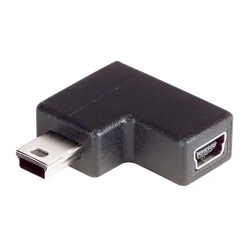 Produktfoto 1 von L-Com, gewinkelt UAD2.0MB5-1 USB-Steckverbinder Stecker USB-Typ B 1, Panel USB 2.0