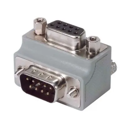 Produktfoto 1 von L-Com Sub-D Adapter 9-Wege D-Sub Stecker Stecker D-Sub 9-polig Buchse Buchse