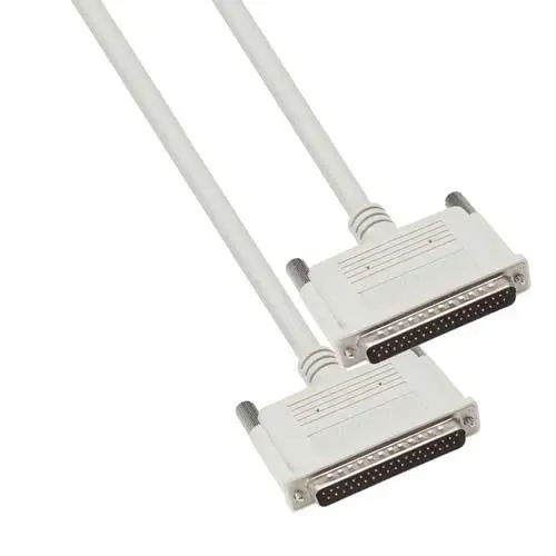 Produktfoto 1 von L-Com DB37 Kabel assembliert / D-Sub, 37-polig Stecker / D-Sub, 37-polig Stecker, 10 ft Polyvinylchlorid, Hellgrau,