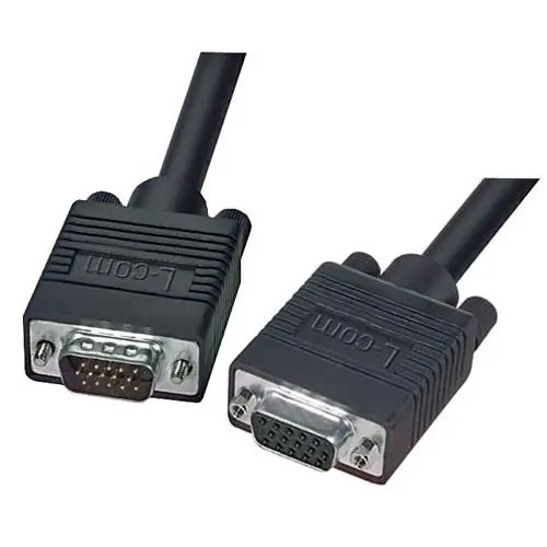 Produktfoto 1 von L-Com CTL3VGAMF-B VGA-Kabel A Stecker / Buchse Polyvinylchlorid Schwarz