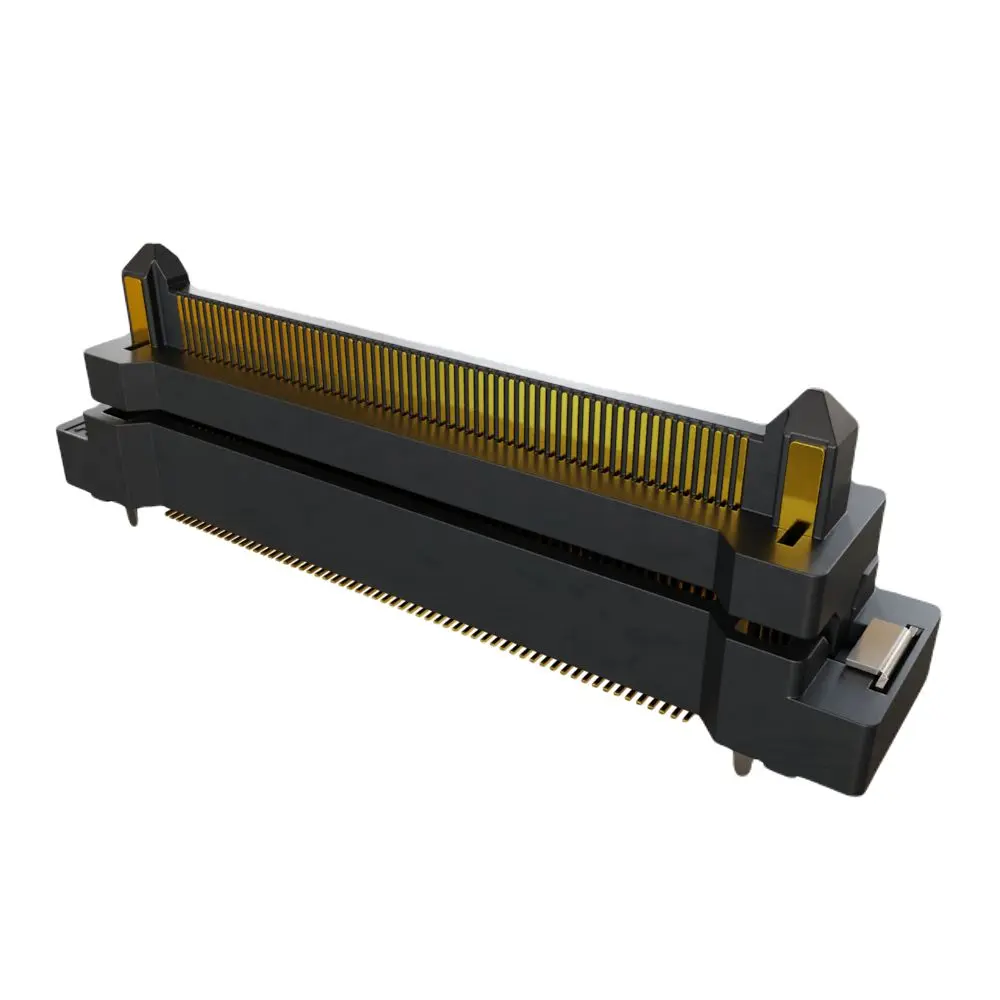 Produktfoto 1 von HARWIN FLECTO Leiterplattenleiste Vertikal, 120-polig / 2-reihig, Raster 0.5 mm Raster Oberfläche, Platine-Platine,