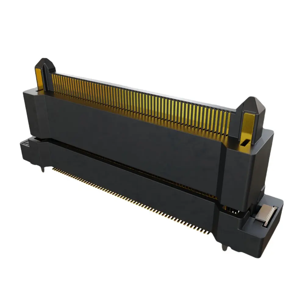 Produktfoto 1 von HARWIN FLECTO Leiterplattenleiste Vertikal, 120-polig / 2-reihig, Raster 0.5 mm Raster Oberfläche, Platine-Platine,