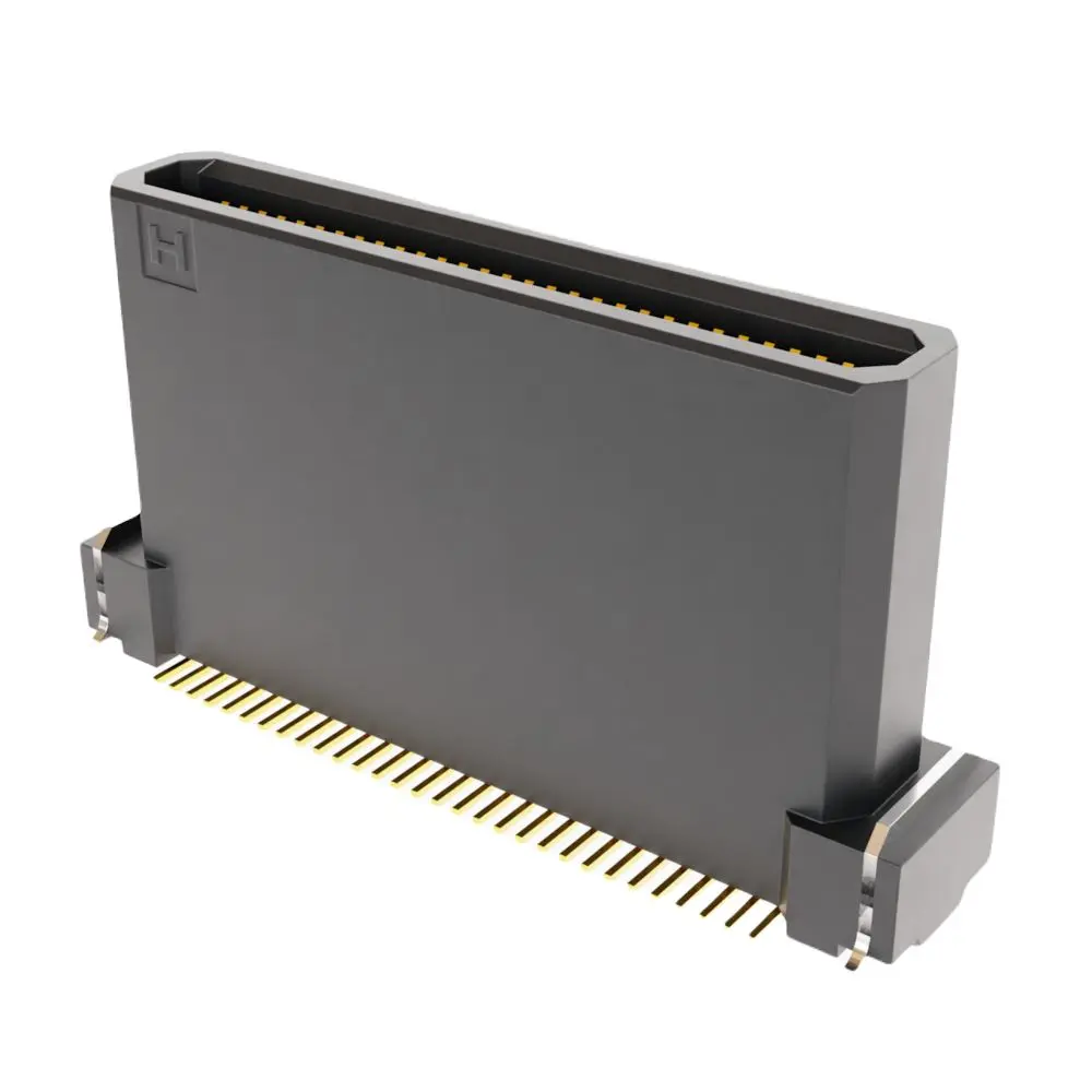Produktfoto 1 von HARWIN FLECTO Leiterplatten-Stiftleiste Vertikal, 60-polig / 2-reihig, Raster 0.635mm, Ummantelt
