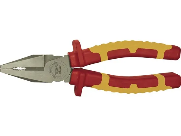Produktfoto 1 von Ega-Master 76609 Crimpzange Schneidkraft → 5 mm 210 mm VDE 1000V zugelassen