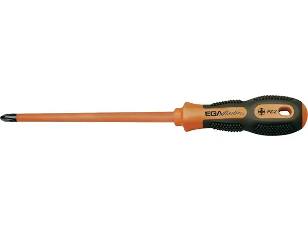 Produktfoto 1 von Ega-Master VDE 1000V zugelassen PZ3 Standard, Chrom Vanadium Stahl, Molybdänstahl, 280 mm / Klinge 150 mm