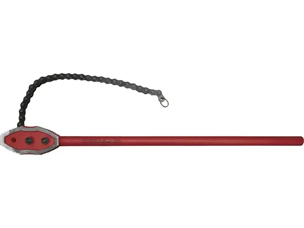 Produktfoto 1 von Ega-Master Schraubenschlüssel Kettenschlüssel, Gerade Griff, Backenweite 8 mm, / Länge 1200 mm