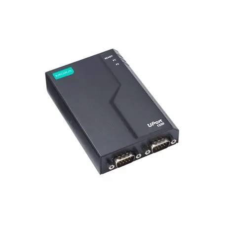 Produktfoto 1 von MOXA Ethernet-Konverter, USB B, USB B, Buchse, Buchse