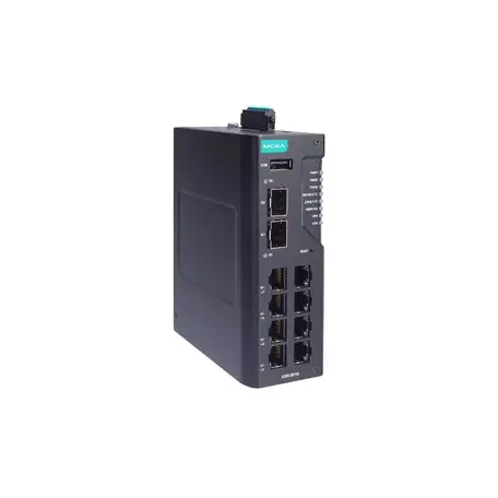Produktfoto 1 von MOXA EDR-8010-2GSFP EDR-8010-2GSFP Abnehmbarer Anschlussblock Router