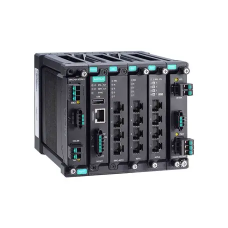 Produktfoto 1 von MOXA MDS-G4012 Netzwerk Switch PoE 12-Port Managed Typ A