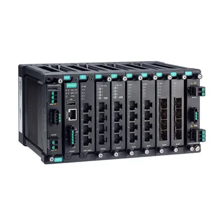 Produktfoto 1 von MOXA MDS-G4028 Netzwerk Switch PoE 28-Port Managed Typ A