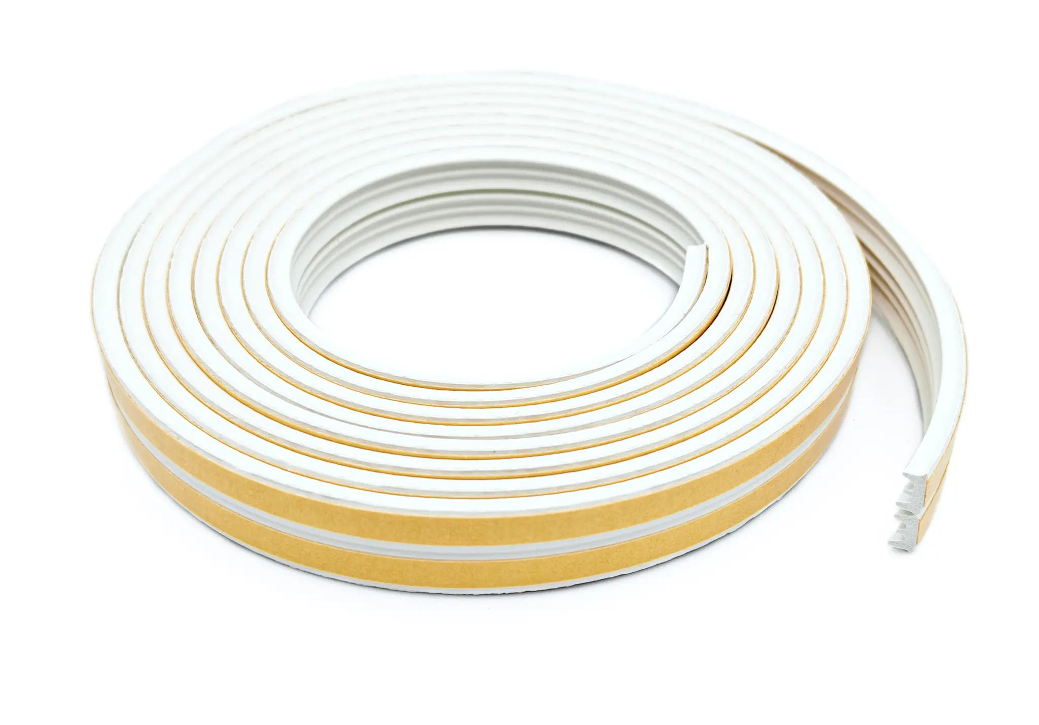 Produktfoto 1 von RS PRO RS PRO Foam Tapes Ethylen-Propylen-Dien-Monomer Schaumstoff Klebeband, Einseitig, Weiß, Stärke 3 mm, 9 mm x 16.5