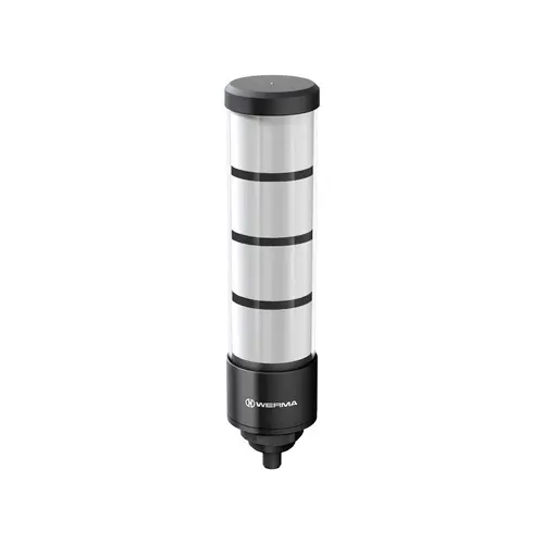 Produktfoto 1 von Werma RST 56 LED Signalturm bis 4-stufig Linse Blau, Grün, Rot, Gelb +