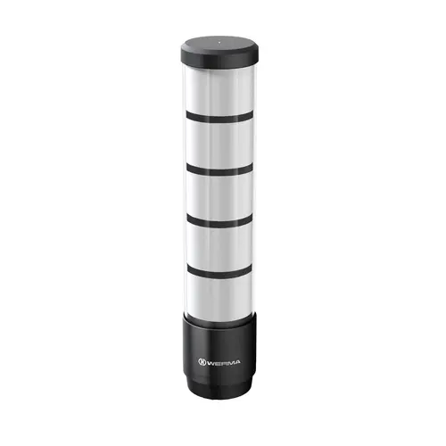 Produktfoto 1 von Werma RST 56 LED Signalturm 5-stufig Linse Blau, Grün, Rot, Weiß, Gelb +