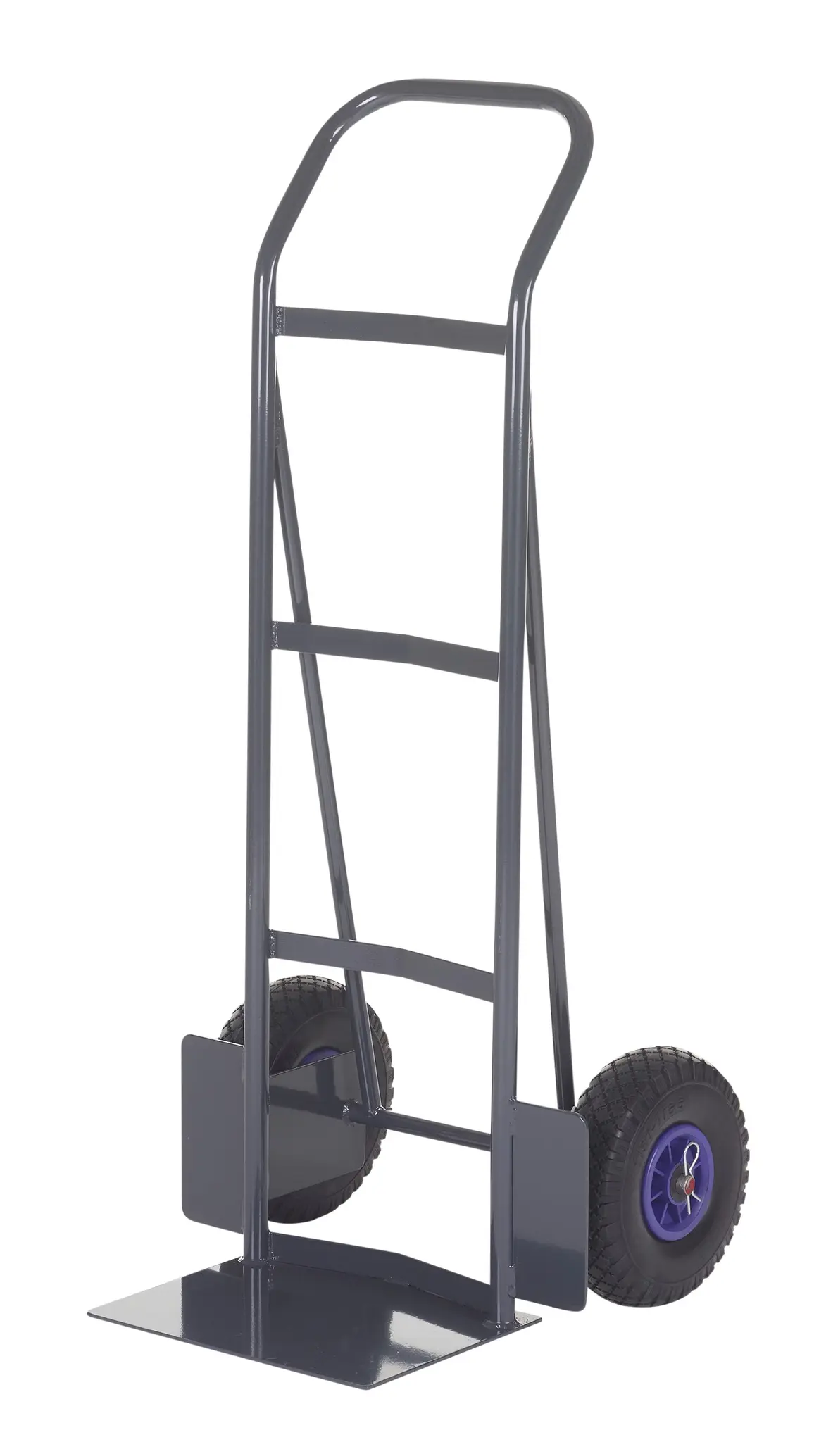 Produktfoto 1 von RS PRO Sackkarre, Stahl, max. 300 kg, Rad ø 260 mm, Hohe Beanspruchung 350 mm 250 mm H.: 1300 mm