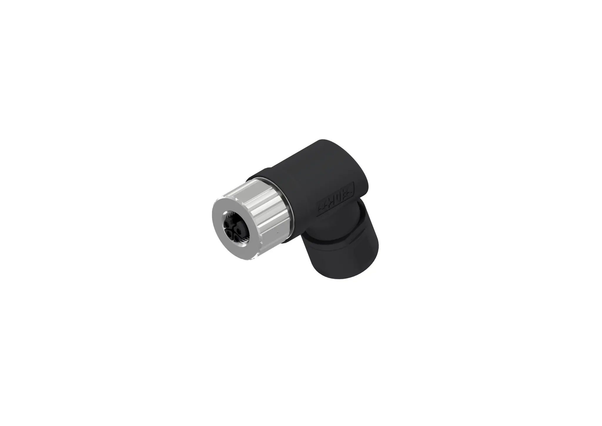 CONEC 43 M12 Rundsteckverbinder Stecker 4-polig Stecker 16A Frontplattenmontage IP40