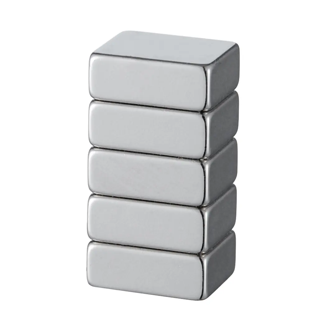 Produktfoto 1 von RS PRO Neodym Magnet x 5 mm, L. 13 mm 1 mm