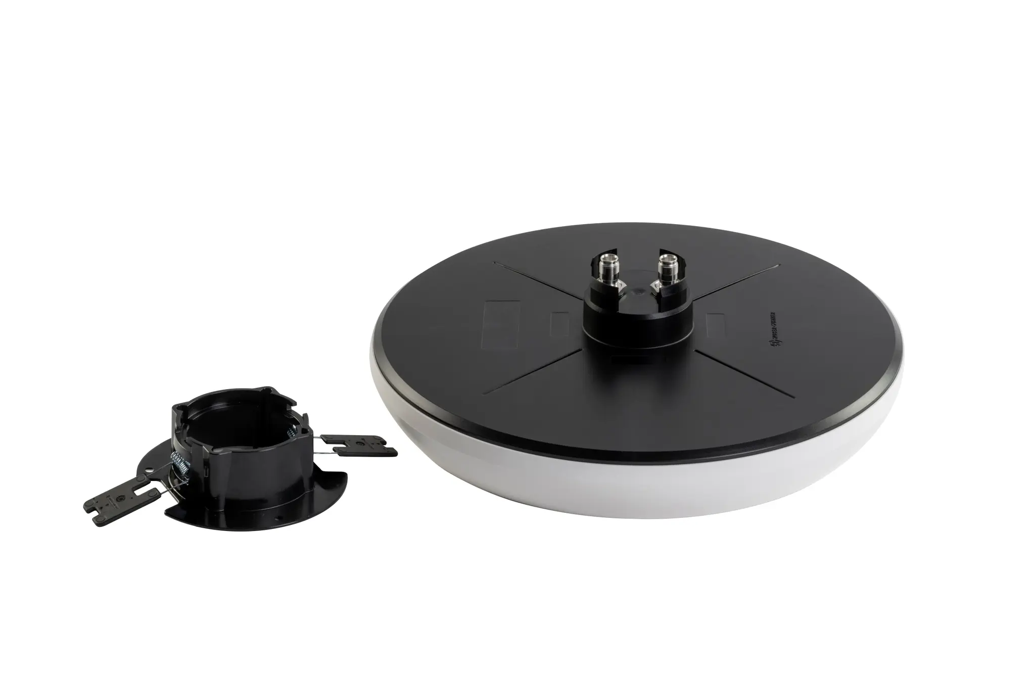 Produktfoto 1 von Huber+Suhner 1399.32.0021 Rund 5G Multiband-Antenne Innen- / 5 dBi NEX10 Buchse Rundstrahl