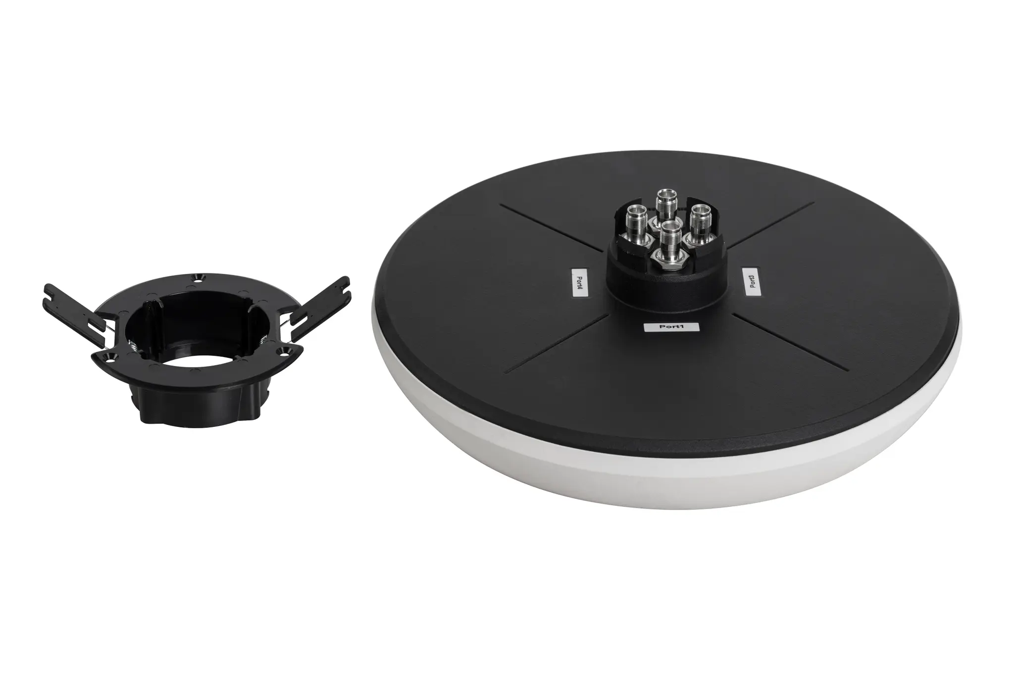 Produktfoto 1 von Huber+Suhner 1399.32.0020 Rund 5G Multiband-Antenne Innen- / 5 dBi NEX10 Buchse Rundstrahl