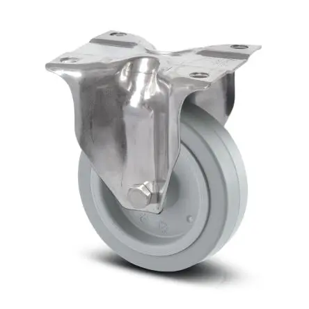 Produktfoto 1 von Tente Drehbar Rolle, Rad ø 200 mm, 400 kg, Ges H. 240 mm, Rad B. 46 mm, Polyamid