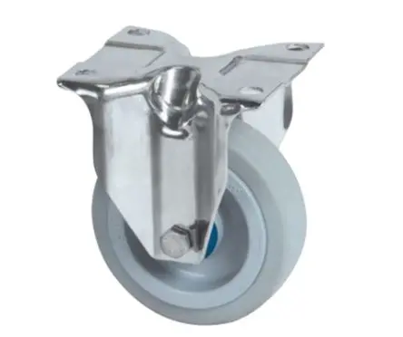 Produktfoto 1 von Tente Feststehend Rolle, Rad ø 200 mm, 400 kg, Ges H. 240 mm, Rad B. 46 mm, Polyamid