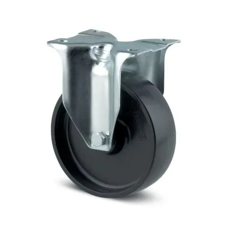 Produktfoto 1 von Tente Feststehend Rolle, Rad ø 100 mm, 160 kg, Ges H. 128 mm, Rad B. 36 mm, Polypropylen