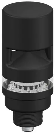 Produktfoto 1 von Banner TL50BL LED Signalturm 1-stufig Linse Rot 30V ac/dc Dauer, Filament/Warnsummer, Umdrehung Basis 141.6 mm